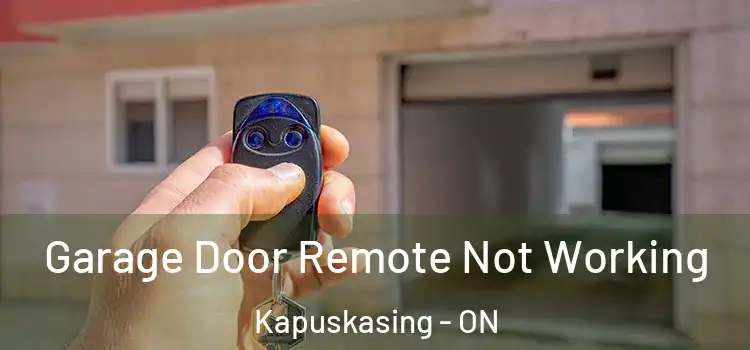  Garage Door Remote Not Working Kapuskasing - ON
